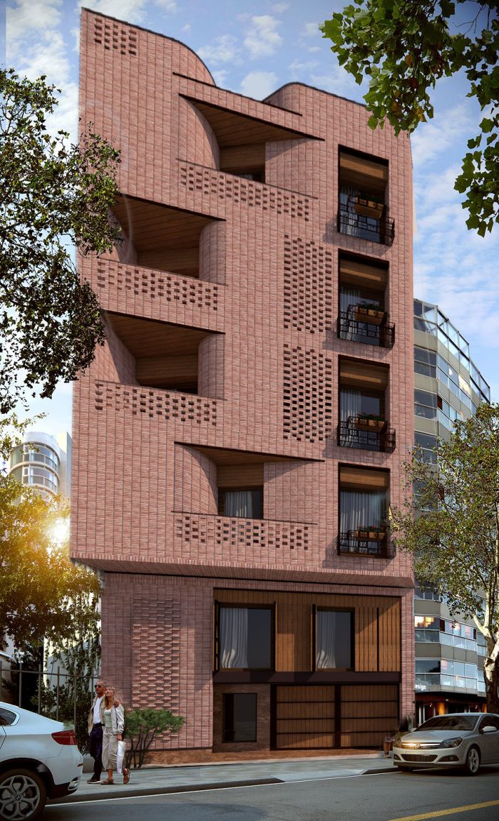 Arghavan Apt Facade Design