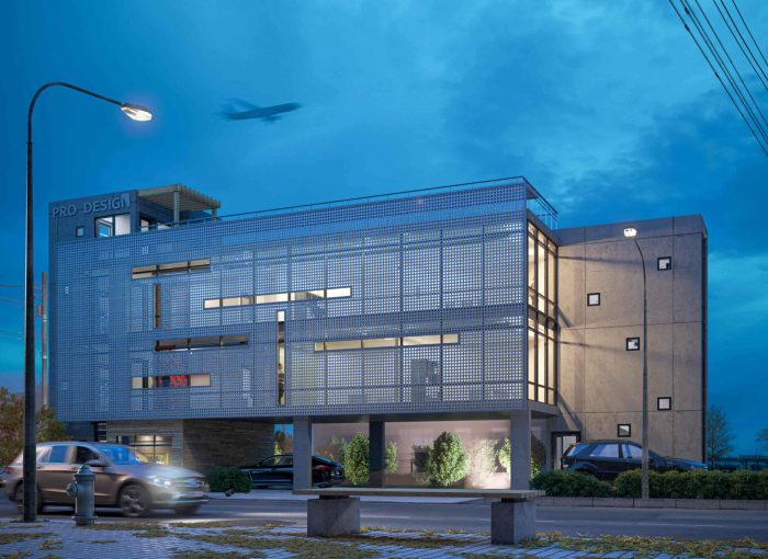 Commercial Exterior Rendering