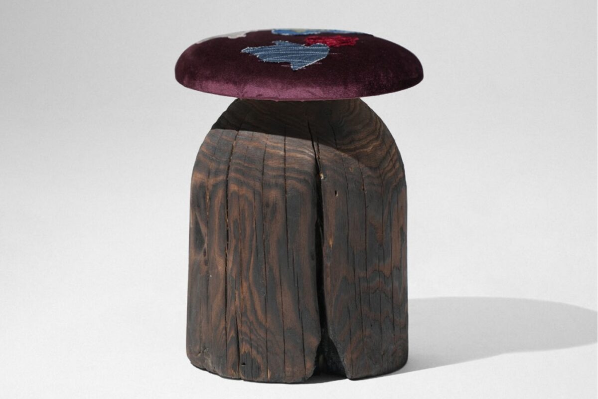 Mushroom Pouf, furniture design